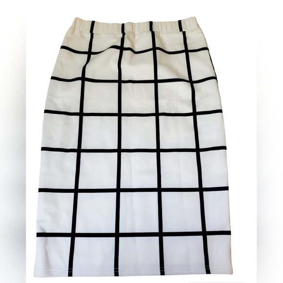 Women's Striped skirt Size L - Picture 2 of 6